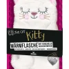 Ogrzewacz "Ed, the Cat" w kolorze białym - 28 x 19,5 cm