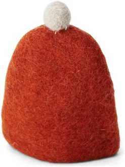 Ogrzewacz "Egg Cosy" w kolorze czerwonym do jajek - dł. 10,5 cm