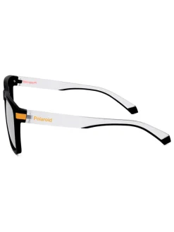 Okulary przeciwsłoneczne unisex w kolorze granatowo-szarym