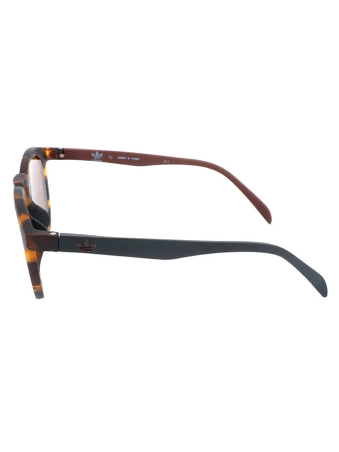 Okulary przeciwsłoneczne unisex w kolorze czarno-jasnobrązowym
