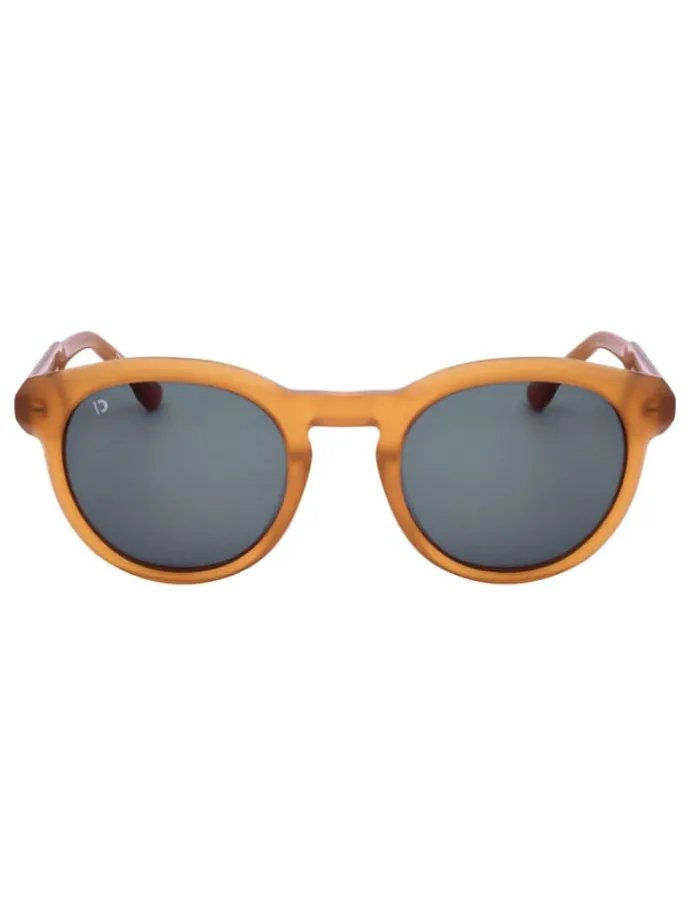 Okulary przeciwsłoneczne unisex w kolorze pomarańczowo-czarnym