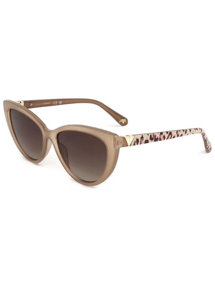 Okulary przeciwsłoneczne unisex w kolorze beżowym