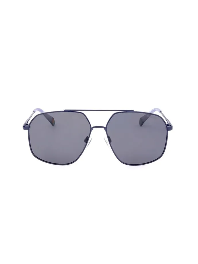 Okulary przeciwsłoneczne unisex w kolorze granatowym