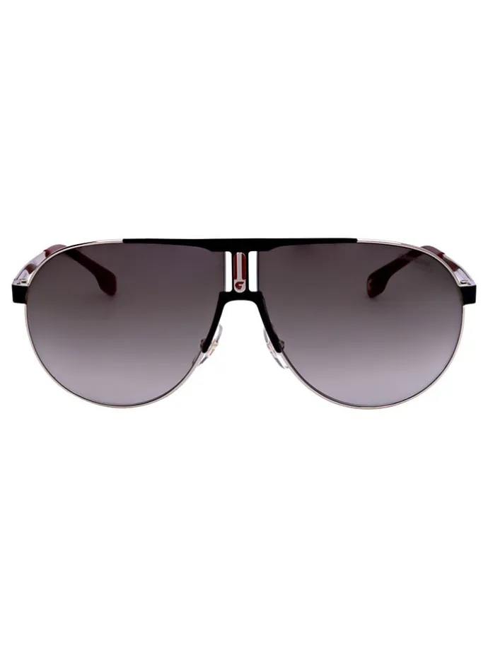 Okulary przeciwsłoneczne unisex w kolorze czarno-brązowym