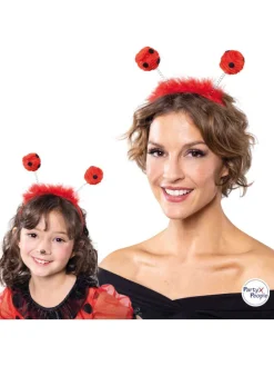 Opaska "Ladybug" w kolorze czerwonym