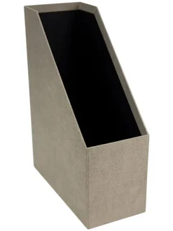 Organizer stojący "Estelle" w kolorze beżowym - 24,5 x 32 x 11,5 cm