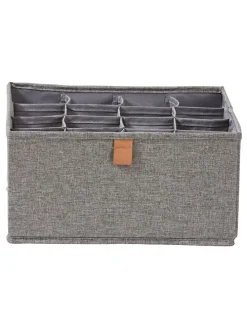 Organizery (2 szt.) w kolorze szarym - 30 x 15 x 30 cm