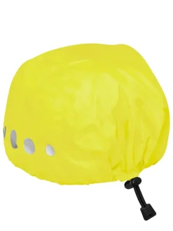 Osłona przeciwdeszczowa w kolorze jaskrawożółtym na kask