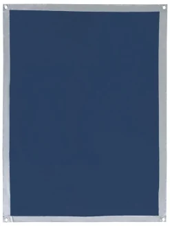 Osłona przeciwsłoneczna w kolorze srebrno-niebieskim do okien - 92 x 59 cm