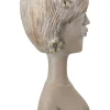 Osłonka "Adriana" w kolorze szarym na doniczkę - 13 x 24,5 x 11 cm