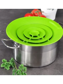 Osłonka w kolorze zielonym przeciw pryskaniu - Ø 28 cm