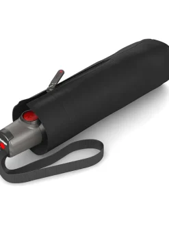 Parasol "Knirps T.100 Small Duomatic" w kolorze czarnym