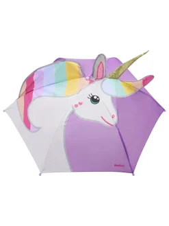 Parasol w kolorze lawendowo-białym