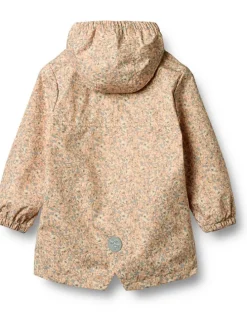 Parka "Jensi" w kolorze pomarańczowo-beżowym