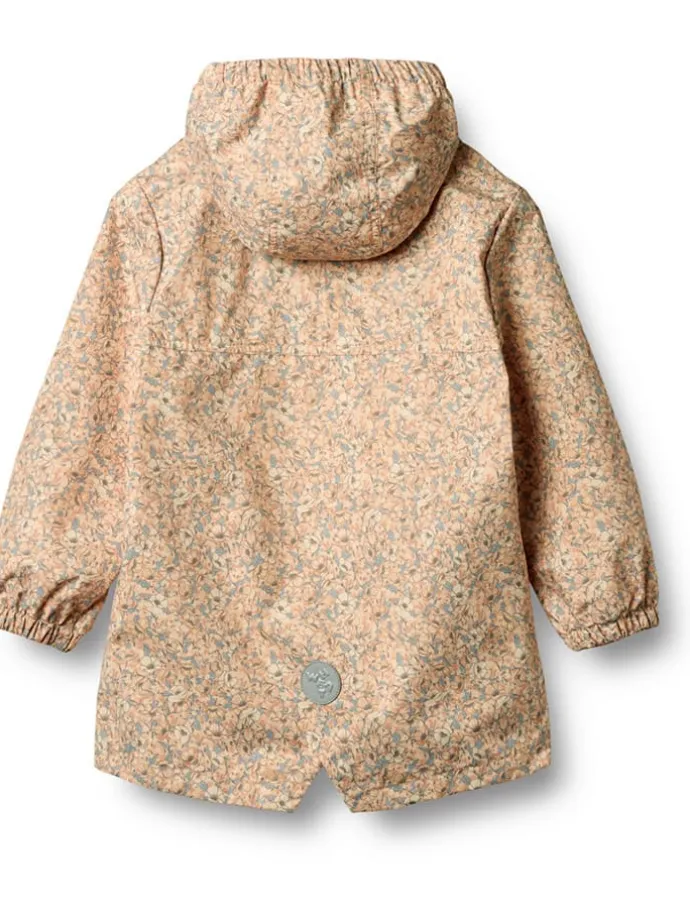 Parka "Jensi" w kolorze pomarańczowo-beżowym