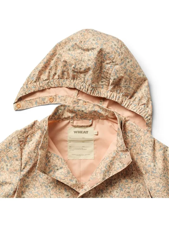 Parka "Jensi" w kolorze pomarańczowo-beżowym
