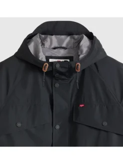 Parka w kolorze czarnym