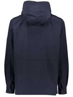 Parka w kolorze granatowym