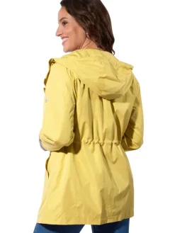Parka w kolorze żółtym