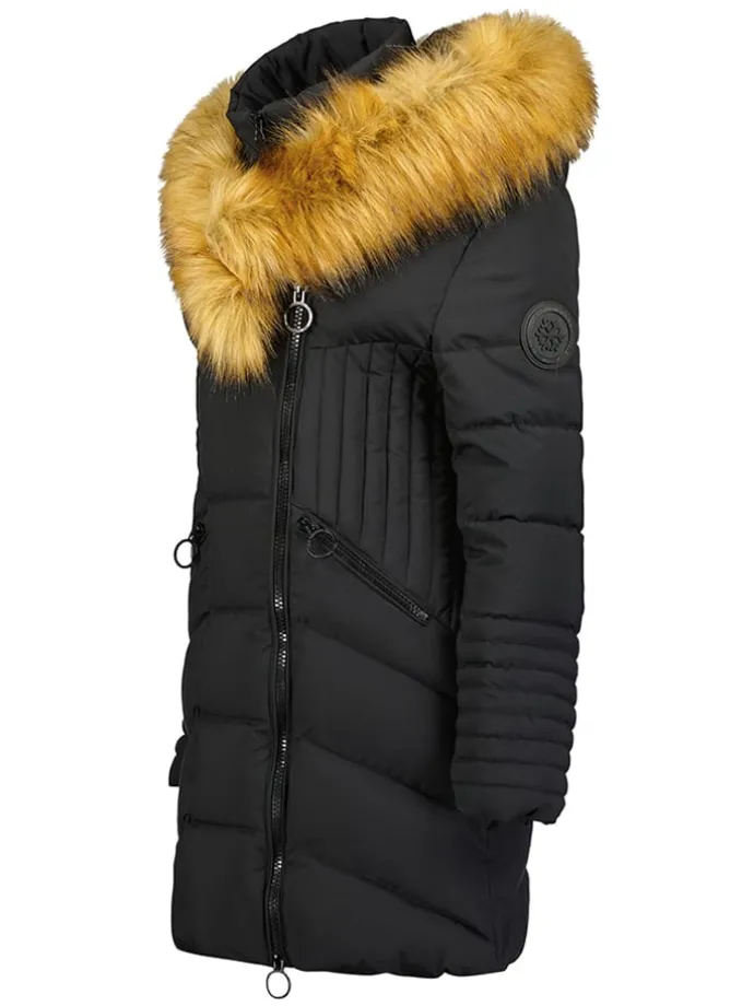 Parka zimowa "Chayeak" w kolorze czarnym