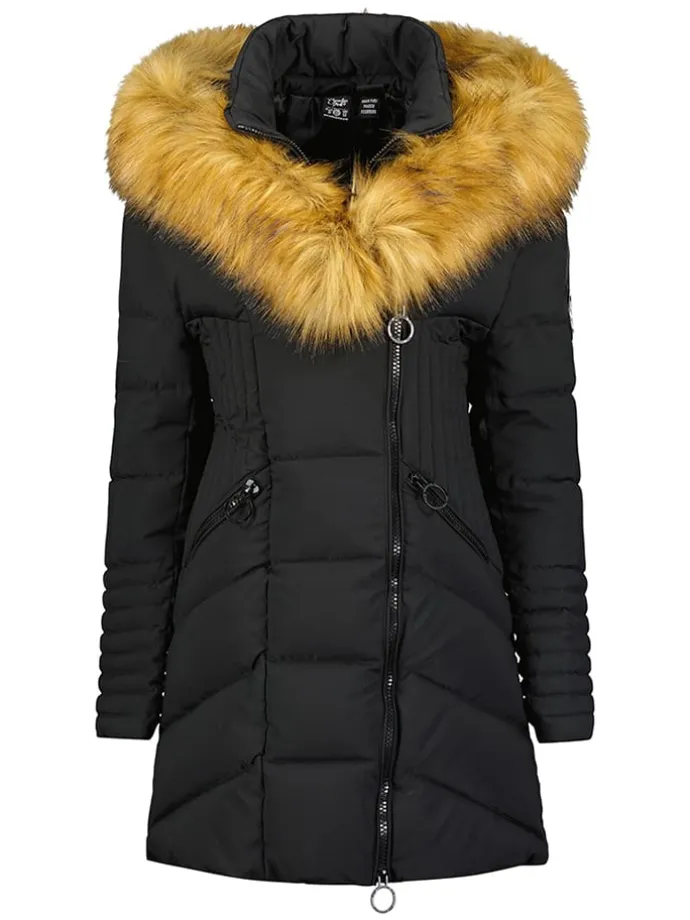 Parka zimowa "Chayeak" w kolorze czarnym