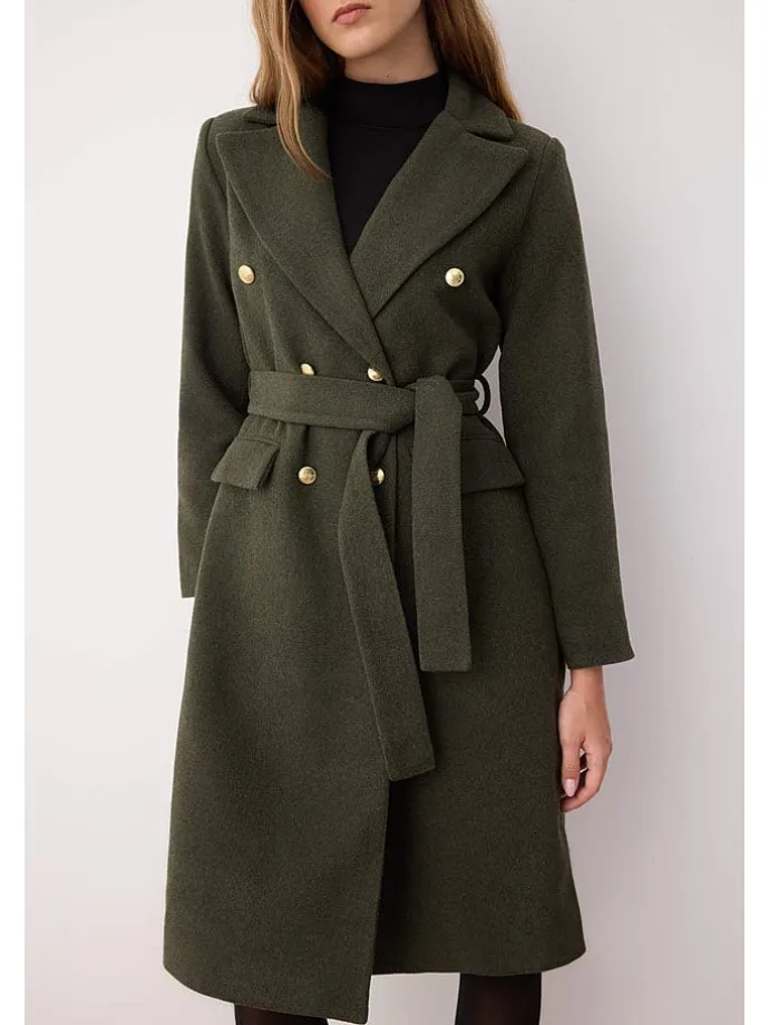 Płaszcz przejściowy w kolorze khaki