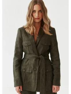 Płaszcz przejściowy w kolorze khaki
