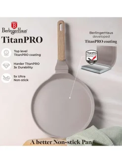 Patelnia w kolorze szarobrązowym do naleśników - Ø 25 cm
