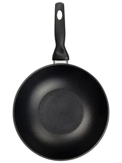 Patelnia wok "Panarena" w kolorze czarnym - Ø 28 cm