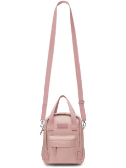 Plecak "Joy" w kolorze jasnoróżowym - 15 x 18,5 x 5,5 cm
