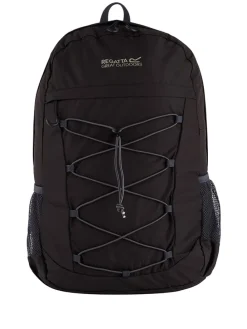 Plecak turystyczny w kolorze czarnym - 30 x 45 x 19 cm - 20 l
