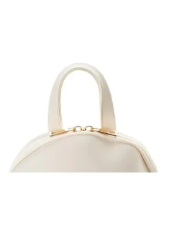 Plecak w kolorze kremowym - 23 x 27 x 11 cm