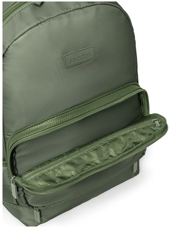 Plecak "2w1" w kolorze khaki - 29 x 42 x 16 cm