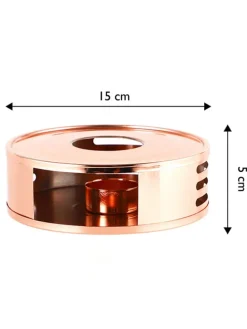 Podgrzewacz w kolorze miedzianym - Ø 15 cm