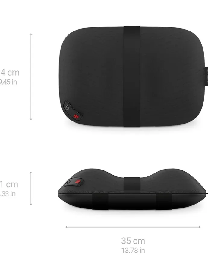 Poduszka "CL 300" w kolorze czarnym do masażu