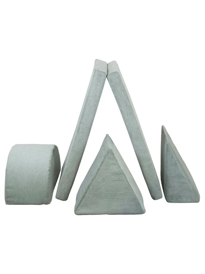 Poduszka Montessori "Triangle" w kolorze zielonyn - 3+