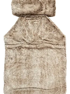 Poduszka termiczna w kolorze beżowym - 37 x 28 cm