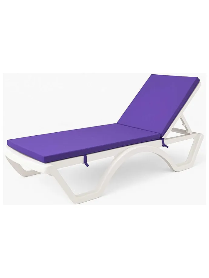 Poduszka w kolorze fioletowym na leżak