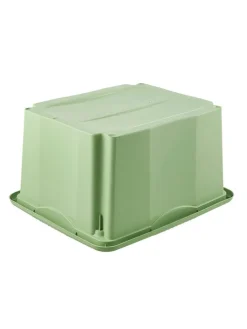 Pojemniki (2 szt.) w kolorze zielonym - 24 l