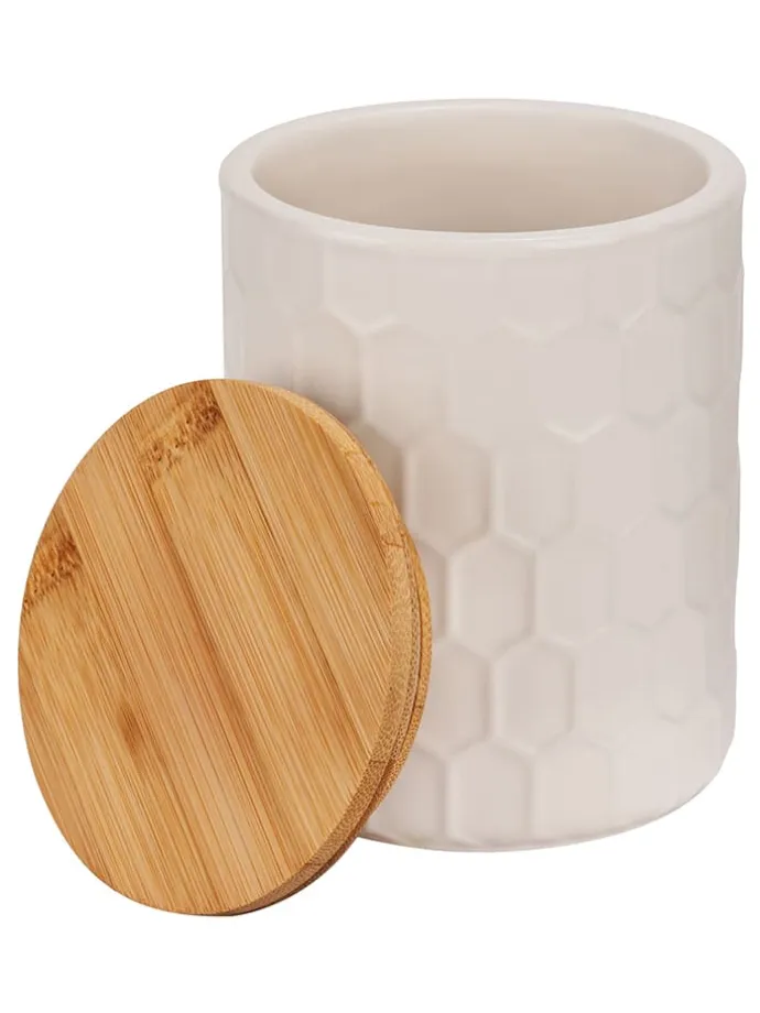 Pojemnik "Maya" w kolorze kremowym - 400 ml