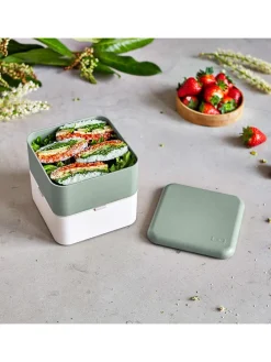Pojemnik w kolorze kremowo-zielonym na lunch - 1,7 l