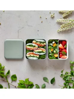 Pojemnik w kolorze kremowo-zielonym na lunch - 1,7 l