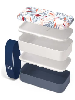 Pojemnik w kolorze niebieskim na lunch - 1 l