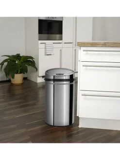 Pojemnik w kolorze srebrnym - 30 l