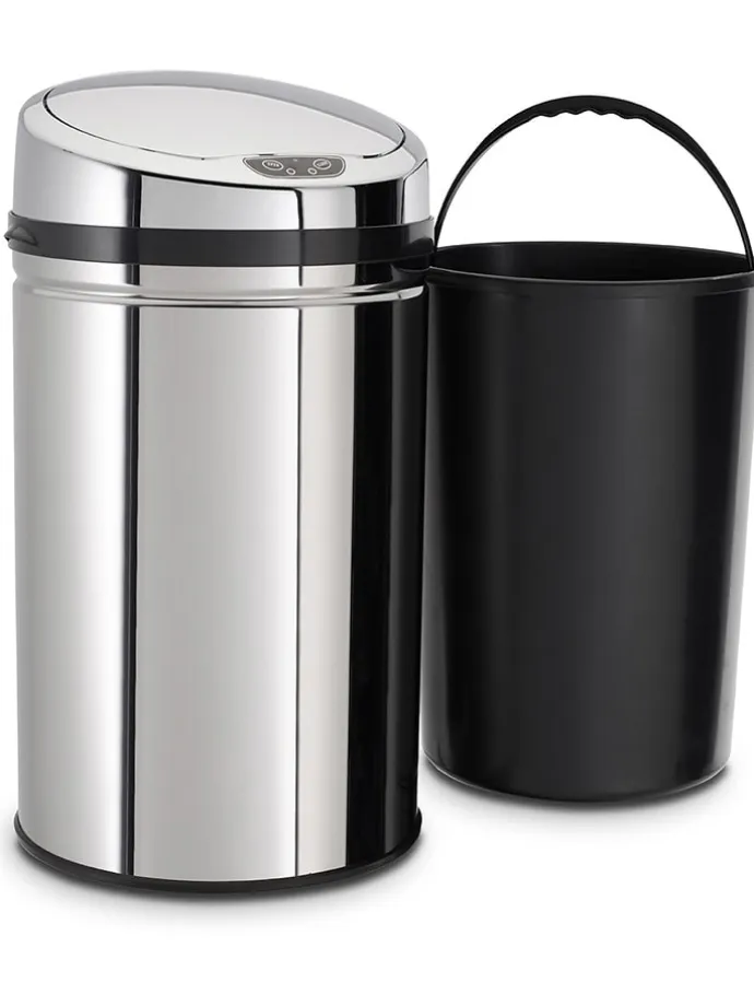 Pojemnik w kolorze srebrnym - 30 l