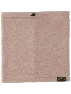 Polarowy ogrzewacz w kolorze jasnoróżowym na szyję