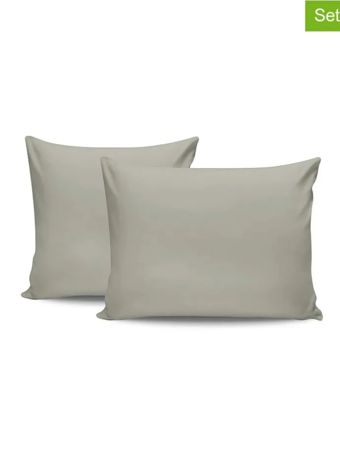 Poszewki renforcè (2 szt.) w kolorze zielonym na poduszkę