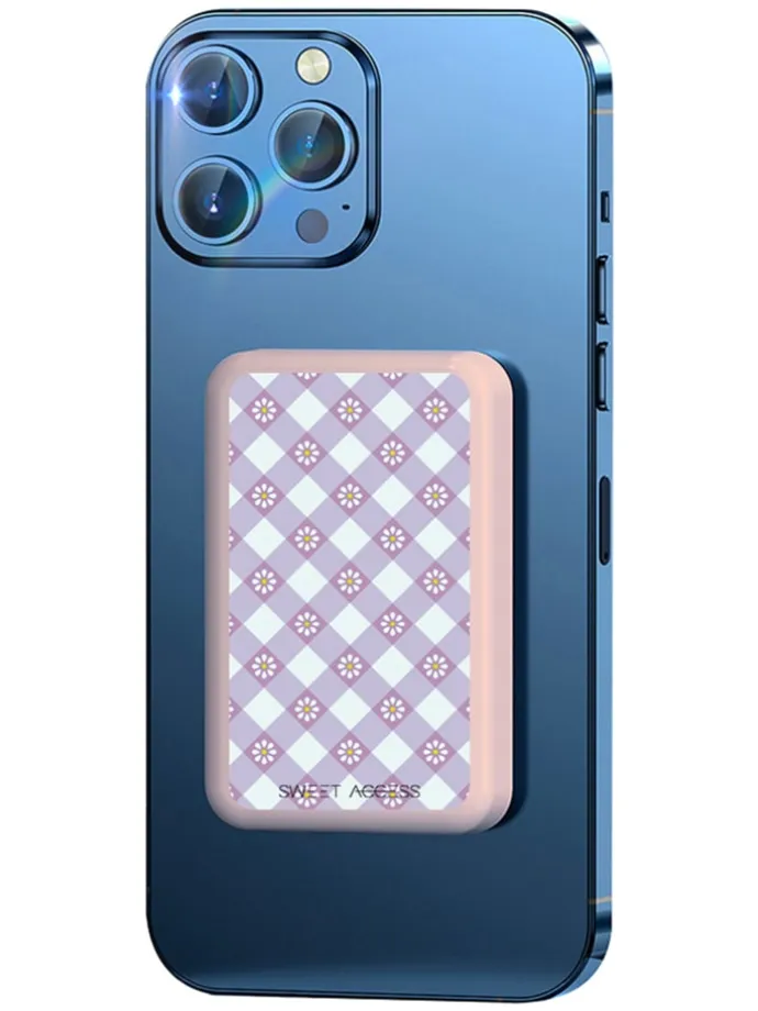 Powerbank w kolorze jasnoróżowym - 10000 mAh