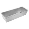 Prostokątna forma w kolorze srebrnym- 25 x 11 x 8 cm