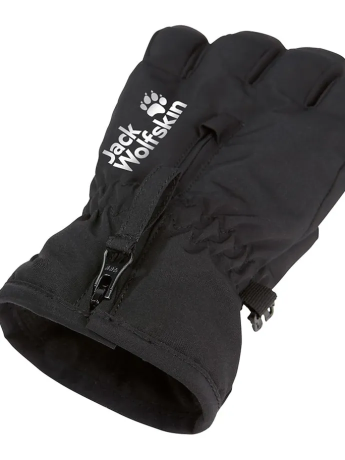 Rękawiczki funkcyjne "Easy Zip" w kolorze czarnym